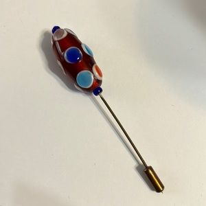 Fused Glass Stick Pin